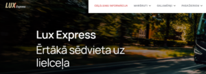 lux express atlaižu kods