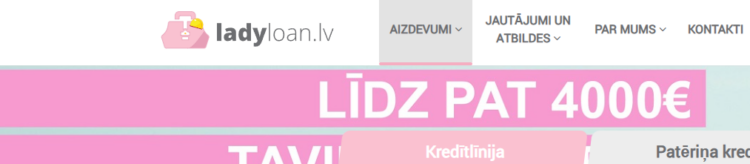 ladyloan atlaižu kods